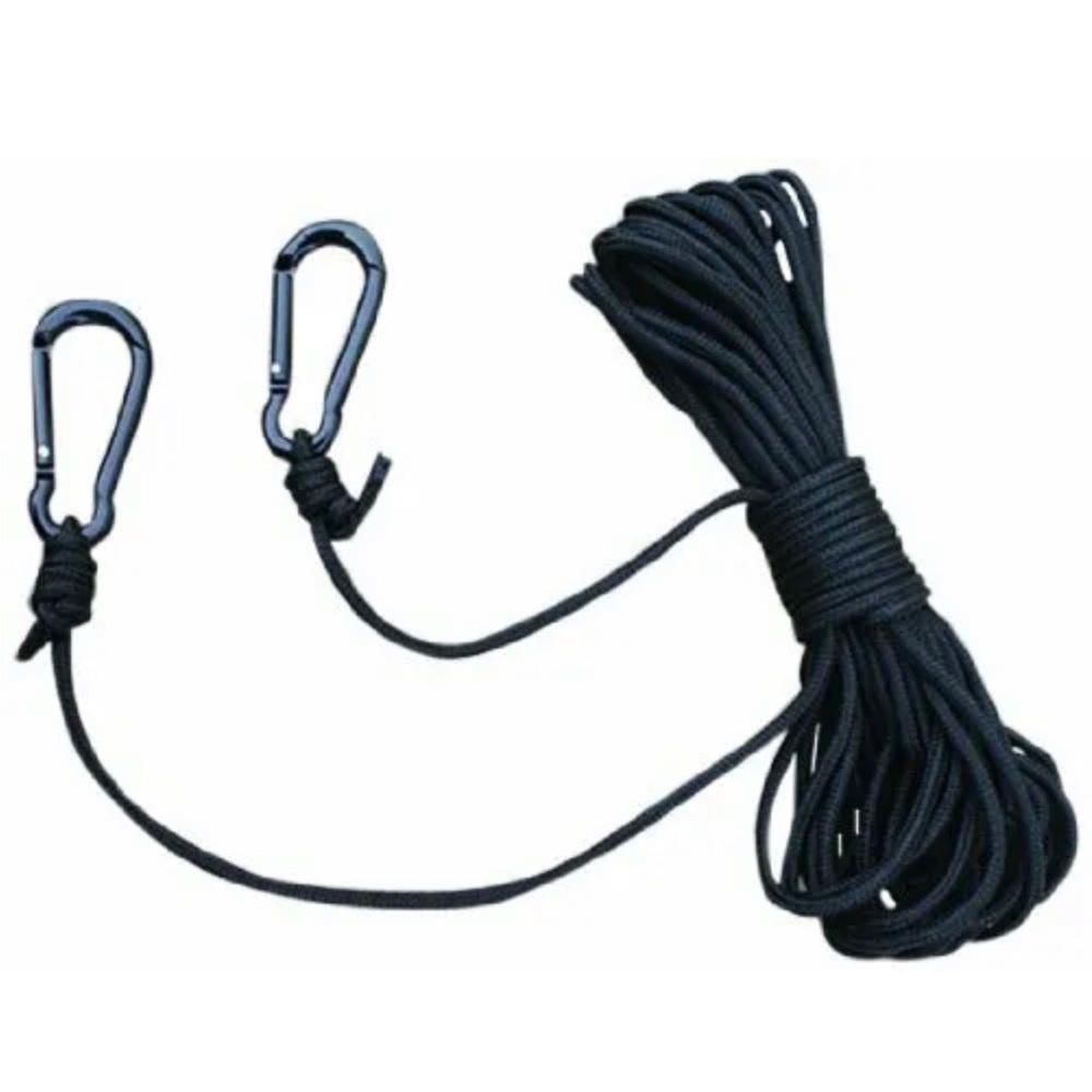 Lot 4 Big Game Muddy Treestands Nylon Lift Cord w HD Carabiner Clips 30 ft LA050